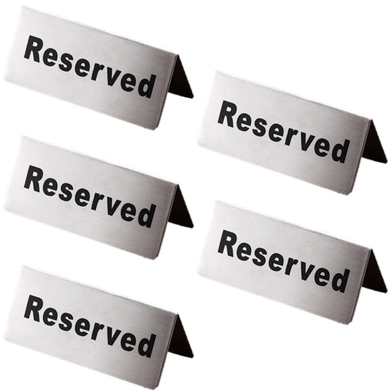 EXDUCT Резервная тарелка, набор из 5 резервных тарелок, табличка с указанием места, карточка места (# 1)
